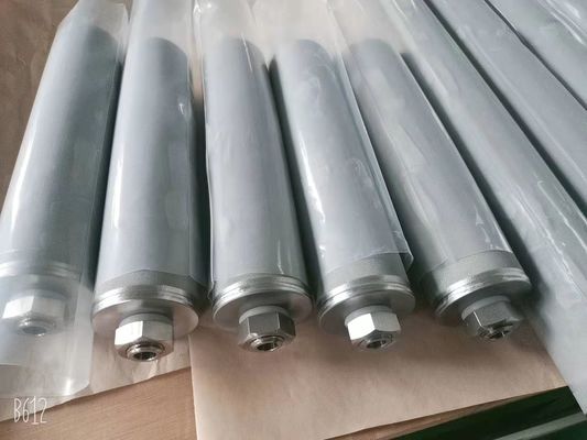 کارتریج فیلتر تیتانیوم متخلخل 30um Porous Sintered